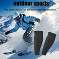 thumbnail image 2 of 2026 New Ski Shin Guards,Ski Guards Shin Pads for Adults & Teens - Breathable Eva Foam Leg Protection Pads, Anti-Collision Elastic Leggings for Skiing & Snowboarding, 2 of 7