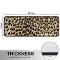 thumbnail image 5 of Kitchen Rugs Sets Of 2,Brown and Black Leopard Print Anti Fatigue Kitchen Mat Rugs Non Slip Washable,Decorative Kitchen Floor Mats for Kitchen,Sink,Laundry,17"x47"+17"x47", 5 of 5