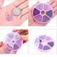 thumbnail image 4 of Diy Solid Color Glass Millet Beads 6 Color Combination Paint Beads Set Diy Jewelry Accessories, 4 of 5