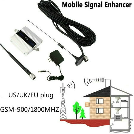 ODOMY 2020 LCD Display GSM-900/1800Mhz 2G/3G/4G Signal Booster Repeater Amplifier Antenna for Cell Phone