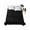 Black, variant on Twin Size Flat Sheet Only, Black Morocco Soft Brushed Microfiber Bed Sheets, Geometric Leaf Diamond Lattice Abstract Hotel Quality Breathable Bedding Top Sheet, Easy Care, 66"x96"