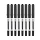 thumbnail image 1 of Bolígrafos de tinta negra, paquete múltiple de bolígrafos de gel negros de 0,5 mm, paquete de 8 bolígrafos de tinta negra líquida, bolígrafos de secado rápido, bolígrafos para escribir, tomar notas,, 1 of 8