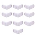 thumbnail image 3 of 10pcs Right Angle Closet Lock Safety Lock Cabinet Latch Lock Guard Fridge Lock, 3 of 8