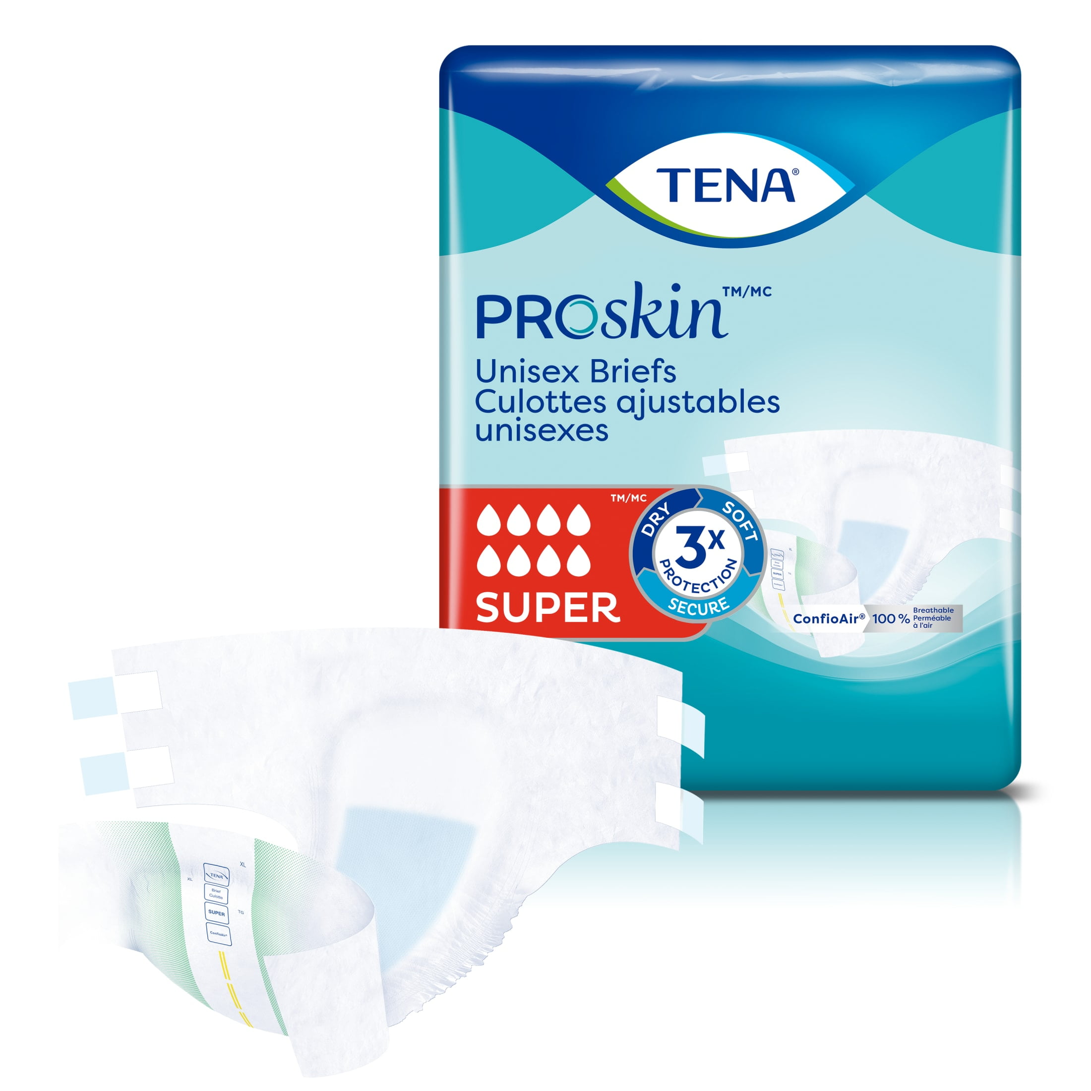 TENA テーナ　PROskinpants プロスキンパンツ　XL 12入り×6 TENA ProSkin Unisex Adult Diapers, Maximum Absorbency, XL