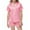 Pink, variant on Boy Satin Pajamas Set Pink Button Down Homewear Set Toddler Nightgown Girls Pajamas 3T