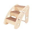 thumbnail image 2 of DimyFew Dog Stairs for Dogs with A High Bed - Climbing Ladder Made of [material Not Specified], Practical, Compact And Versatile, for Sofa, Car, Home And Couc 3 Step, 2 of 8