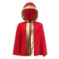 thumbnail image 3 of YiZYiF Tenues de Boxe pour Enfants Filles Garçons, Robe à Capuche Imprimée Lettres, Shorts d'Entraînement de Boxe Rouge Or 16, 3 of 7
