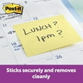 thumbnail image 3 of Post-it® Super Sticky Notes 654-6SSCY, Canary Yellow, 3 of 8