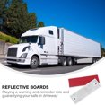 thumbnail image 5 of unbranded 10pcs Reflective Tape Strip Plastic White Waterproof Safety For Truck, 5 of 5