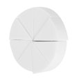 thumbnail image 3 of Juego de esponjas en forma de cuña, esponjas cosméticas triangulares suaves y agradables para la piel, borla cosmética triangular para maquillaje diario, arte corporal, maquillaje de viaje, 3 of 4