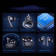 (Weiyi-EC)--Wireless Bluetooth Noise Reduction In-ear Headphones.--(fd24j4;o5j)