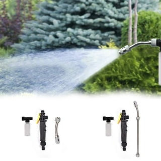 NUZAMAS Snow Foam Gun Connect to Garden Hose for Car Wash with Soap High Pressure Cleaner Spray Sprayer Free Sponge