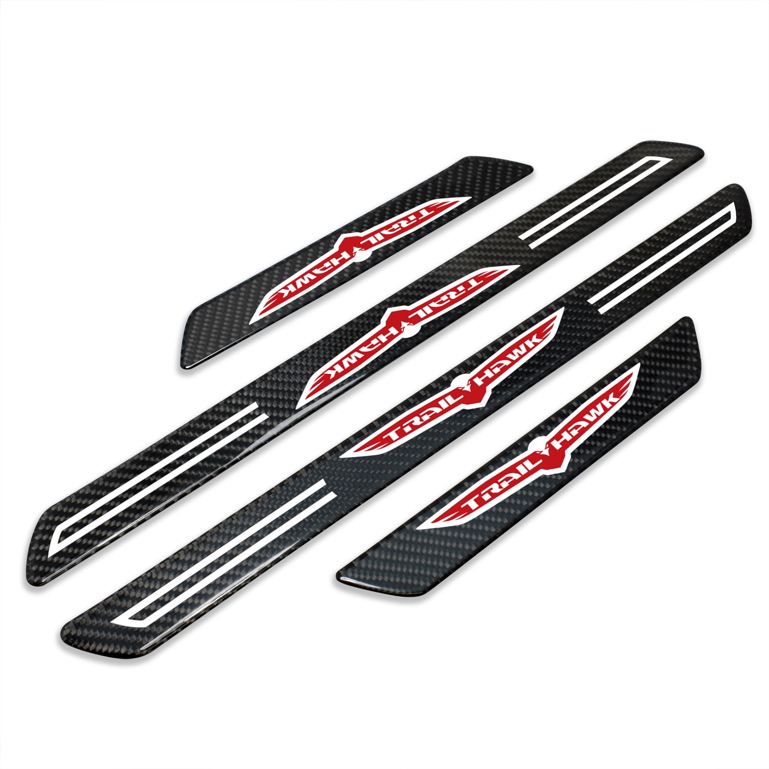 iPick Image for Chrysler 300S Logo Black Real Carbon Fiber 4 Pcs