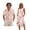 Pink Plumeria Flower Palm Leaves, variant on Whosucclay Palm Tree Print Matching Hawaiian Outfits for Couples, Womens Casual Summer Sleeveless Crewneck Midi Dress Sundress and Mens Hawaiian Shirts Button Down Plus Size, S