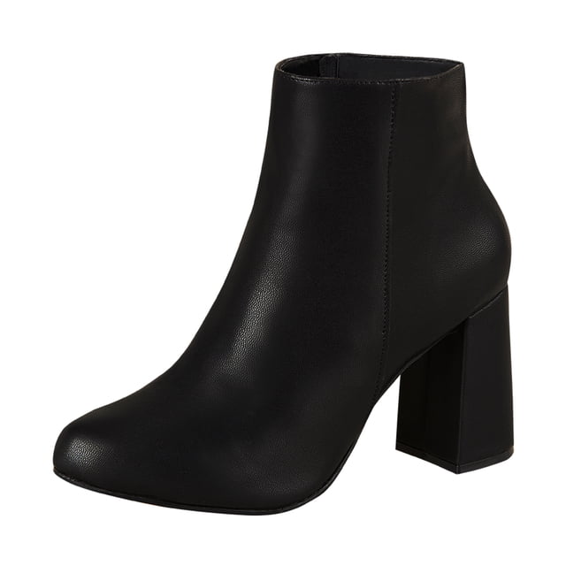 Botin Para Mujer CASTALIA 246-68 Negro Cierre interno CASTALIA 246-68