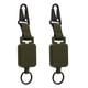 thumbnail image 3 of 2 PCS Llavero con hebilla de fácil extracción Hebilla de olécranon Estirable Hebilla de liberación rápida Llavero para bolso Pantalones Verde militar YUNYI BRAND  Deportes, 3 of 8
