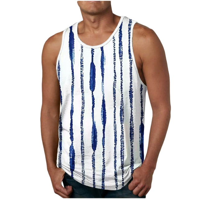 Color Su Propio Pijamas, el Tiempo Libre de los Hombres Fitness Home Wear Fashion Streak Printing T-Shirt Deportes