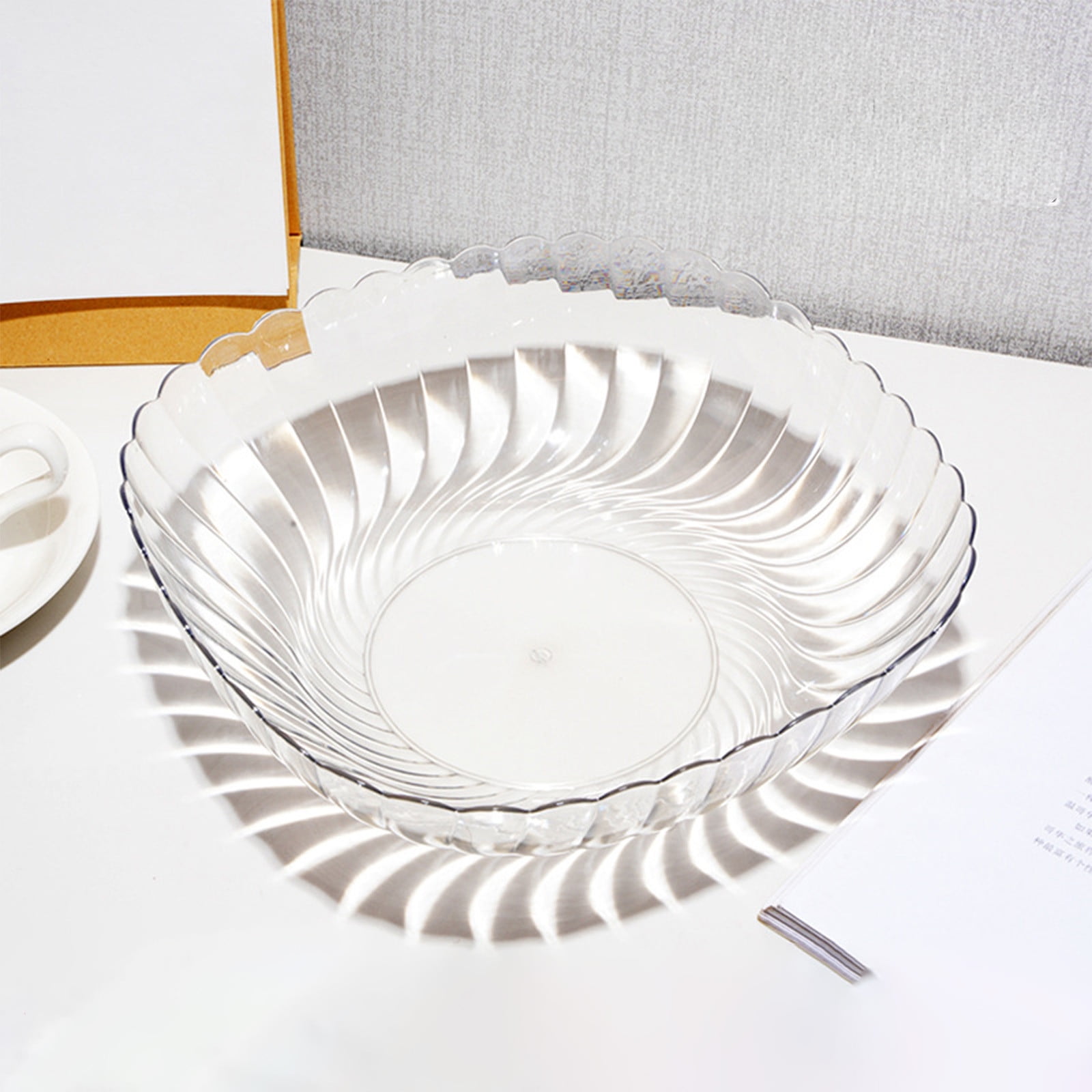 Avilia Bol En Plastique Transparent 15,5 X 8 Cm, Design