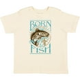 thumbnail image 3 of Inktastic Born to Fish Boys or Girls Toddler T-Shirt, 3 of 5