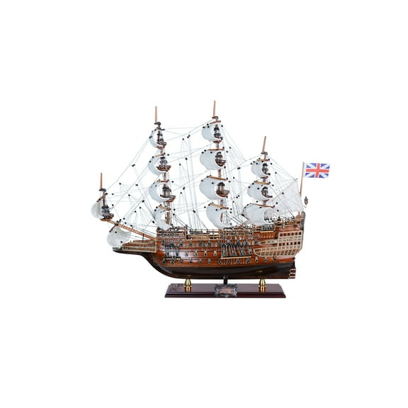 Old Modern Handicrafts T076L Sovereign of the Seas Downwind Full Sails Admiral Line Ship Model - Medium