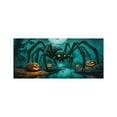 thumbnail image 2 of Loyerfyivos Halloween Garage Door Decorations Banner Christmas Giant Spider Halloween Garage Door Cover 6x13Ft Pumpkin Bat Spider Web Horror Large Halloween Garage Door Banner Backdrop for Wall Decor, 2 of 5