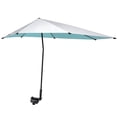 thumbnail image 1 of G4Free UPF 50+ Parasol de Plage Réglable TG avec Pince Universelle pour Chaise, Sacs de Golf, Poussette, Fauteuil Roulant, Gradin, Patio (Lac), 1 of 9