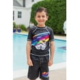 thumbnail image 3 of Star Wars Stormtrooper Big Boys Rash Guard and Swim Trunks Outfit Set Little Kid to Big Kid, 3 of 5