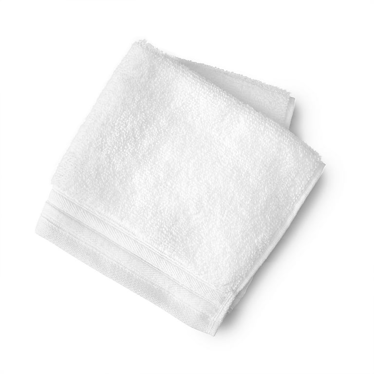 Hotel Style Egyptian Cotton Towel 10-Piece Set, White 