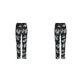 thumbnail image 4 of Qarigey Pantalones de mujer Panty largo Playa Ligero Casual Push Up Pantalón de cintura alta Pantalones elásticos de pierna recta Ropa Type1 NO1, 4 of 6