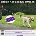 thumbnail image 3 of GASTROPOD Tactical Dog Leash Heavy Duty 4-6Ft Shock Absorbing Bungee Dog Leash with 2 Padded Handle Metal Carabiner Clip Car Seatbelt Strong No Pull Dog Leash for Medium Large Dogs, 3 of 7
