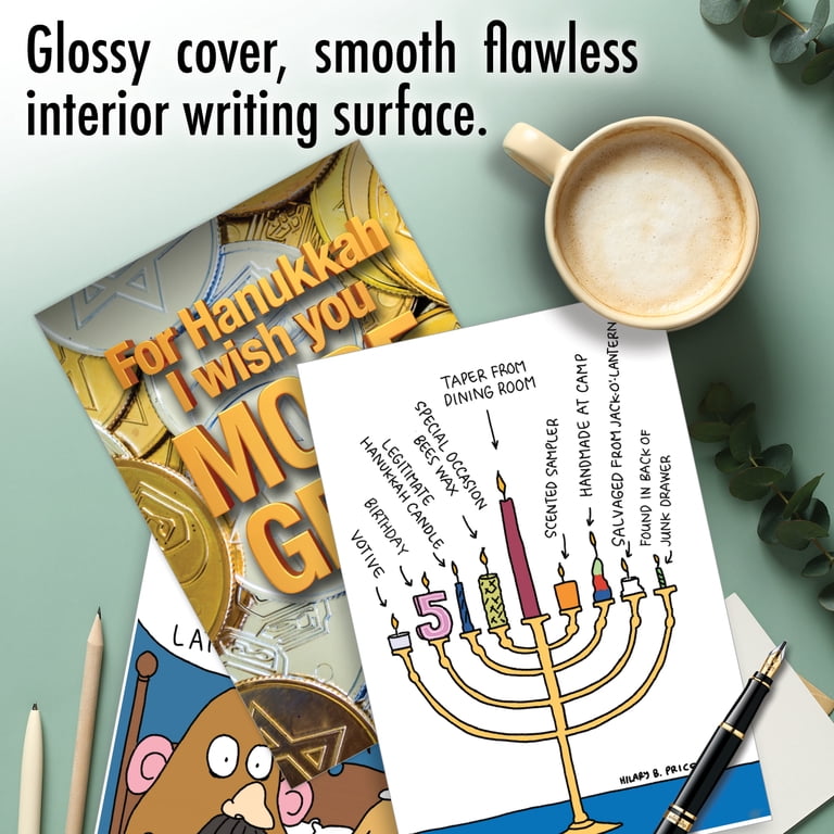 Funny Chanukah Assorted Greeting Cards Set of 20 photo 6