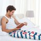 thumbnail image 5 of Fotbe Clown Fish Pantalones de Pijama para Hombre, Pantalones de Dormir, Pantalones de Casa con Cintura Ajustable y Bolsillos-XX-Large, 5 of 6