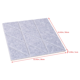 thumbnail image 2 of Paneles acústicos autoadhesivos ckepdyeh, 12 unidades de 30 x 30 x 1 cm, paneles absorbentes de sonido, paneles de pared decorativos insonorizados D, 2 of 8