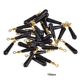 thumbnail image 2 of Conector De Bloque De Pesca Boya De Pesca De Goma Y Metal Práctica Boya Giratoria De Deriva Para Regalo De Pesca Al Aire Libre Adultos 100 Uds Kearding OD005154-00, 2 of 6