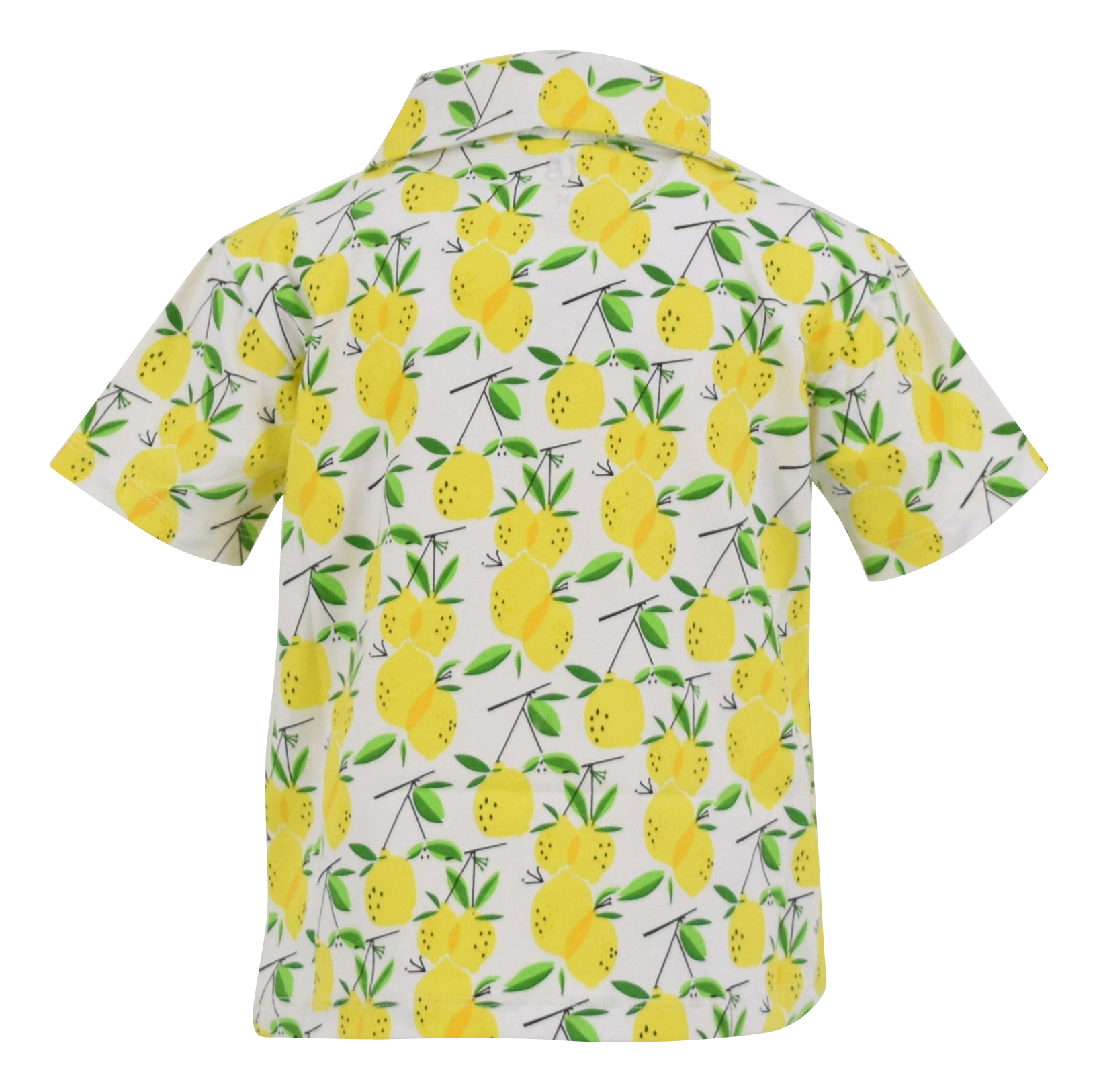 lemon polo shirt