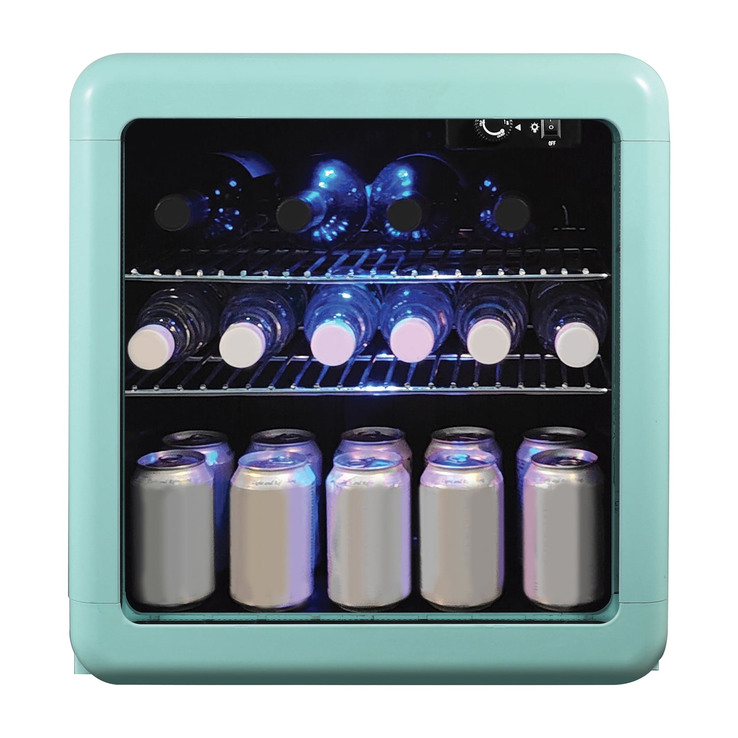 Magic Chef MCB17CHM Retro Beverage Cooler,1.7cu. ft