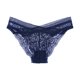 thumbnail image 1 of Gibobby Verano calzoncillos adelgazantes Tangas sin costuras para mujer Ropa interior Señora Cintura Tanga Encaje Tangas Color sólido(Azul, L), 1 of 2
