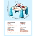 thumbnail image 7 of Space Themed Musical Activity Table for Babies 6 Months to 3 Years with Soft Glow Star Projector and 60 Plus Learning Sounds, 7 of 7