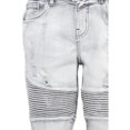 thumbnail image 4 of X RAY JEANS  Little Boy's Denim Shorts, Grey Wash, 5, 4 of 6