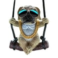 thumbnail image 2 of Accesorios para colgar en retrovisor, colgante para camión, divertido Pug oscilante, adorno colgante para coche para adolescentes, hombres y Estilo C, 2 of 9