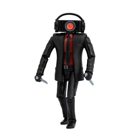 LILELIS SKIBIDI Dark Speakerman Toilet Deluxe 6 inch Figure, Plungerman Collectible Figure
