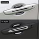 thumbnail image 5 of Adhesivo protector contra rayones para manija de puerta de automóvil, tiras reflectantes de fibra de carbono Pintura para manija de puerta de automóvil WD.WDQZL Hogar, 5 of 7