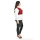 thumbnail image 2 of Blusa con chaleco de perlas Roman Fashion /Tallas Extras, 5102 (Blanco / Vino) vino 38, 2 of 8