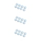 thumbnail image 3 of Naiovety 8 almohadillas para pies autoadhesivas azules para muebles y muebles deslizantes sin esfuerzo y fáciles de mover circulares de 22 mm. Type1 NO1, 3 of 6