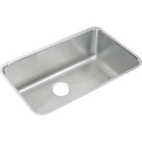 Elkay ELUH281612 Lustertone Stainless Steel 30-1/2" x 18-1/2" x 11-1/2", Single Bowl Undermount Sink Lustertone