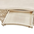 thumbnail image 5 of Pemberly Row Contemporary Transitional Wood Vanity Desk - Ivory, 5 of 14