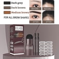 thumbnail image 2 of Molde para cejas Thrush Lazy Eyebrow Filling Makeup Eyebrow Cake Polvo reparador de la línea del cabello Resistente al agua y al sudor, estilo 5, 2 of 4