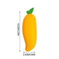 thumbnail image 7 of Jumbo Fruit Shaped Erasers (3-Pack) - Cute Carrot, Strawberry & Mango Large Erasers for Kids, School & Stationery, 7 of 7