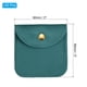 thumbnail image 2 of Uxcell 20 Paquete de Bolsas de Joyería, 3x3" Bolsas de Terciopelo Suave con Botón a Presión Almacenamiento Portátil para Anillos, Azul Lago, 2 of 7