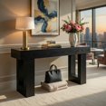 Kadyn Wooden Console Table, Sofa Side Table, Living Room Table ...